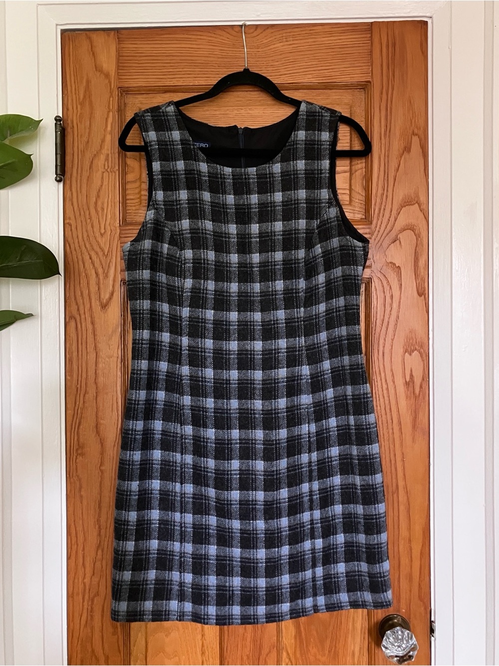 wool plaid dress